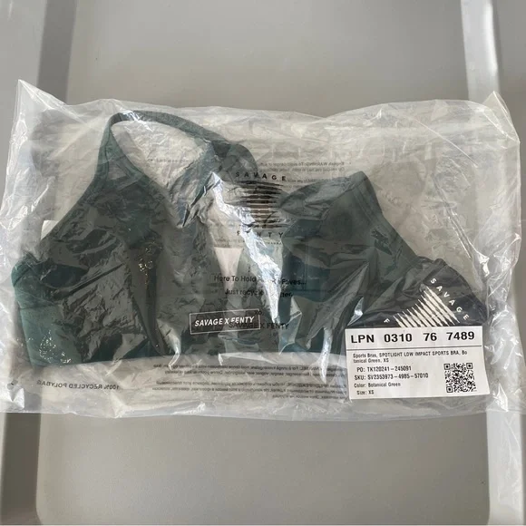 NWT Savage X Fenty Spotlight Low-Impact Sports Bra | Size: XS - Picture 3 of 6